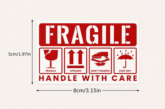 Fragile Handle With Care Stickers
