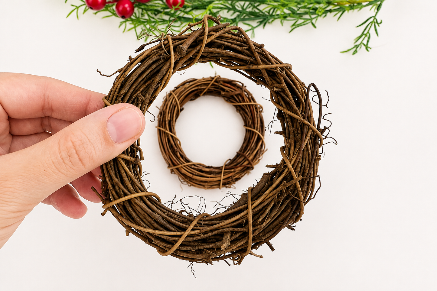 Natural Grapevine Wreath