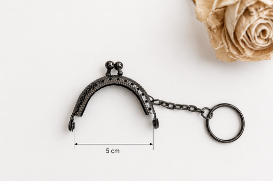 Coin Purse Frame With Keyring