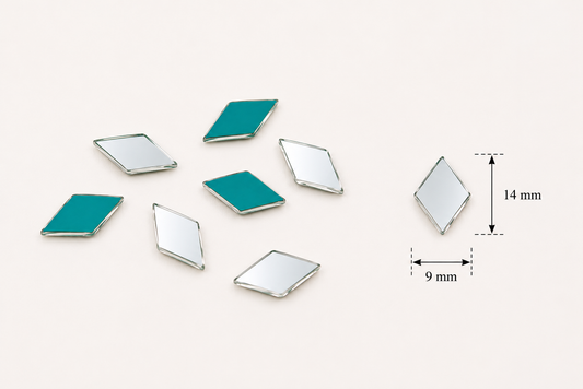 Diamond Mirror - Silver