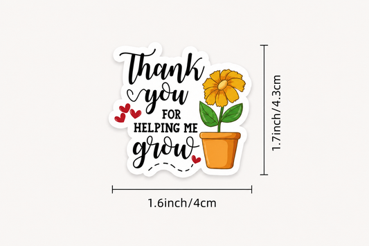 Thank You for Helping Me Grow