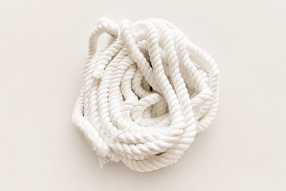 10 mm Twisted White