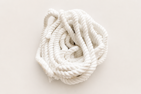 10 mm Twisted White