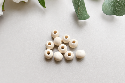 Wood Bead - 12mm - Round