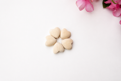 Wood Bead - 20mm - Heart