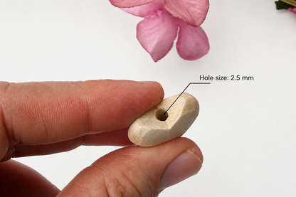 Wood Bead - 20mm - Heart