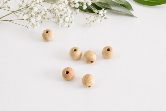 Wood Bead - Round - 25mm
