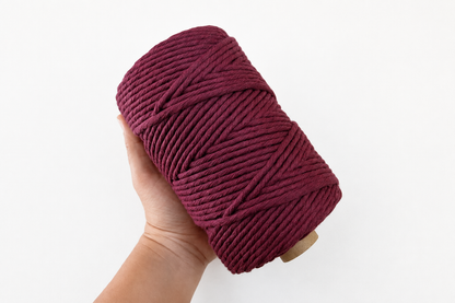 3 mm Single Ply Maroon