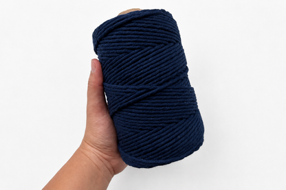 3 mm Single Ply Navy Blue