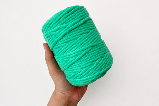 4 mm Single Ply Neon Mint