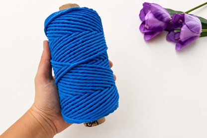 3 mm Single Ply Cerulean Blue