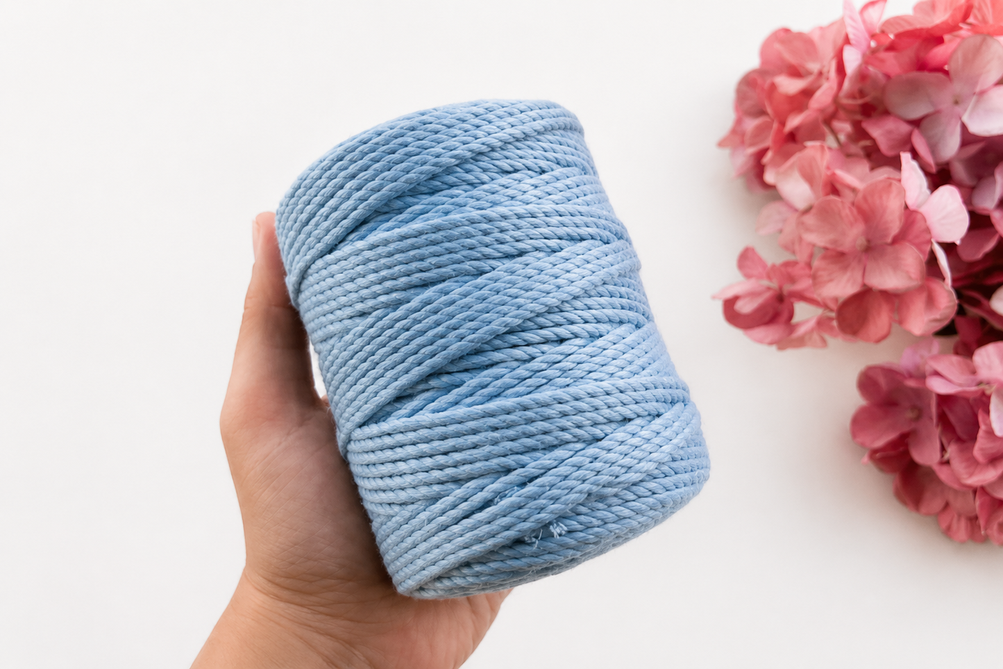 2.5 mm 3 Ply Twisted Jean Blue