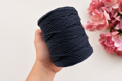 2.5 mm 3 Ply Twisted Royal Blue