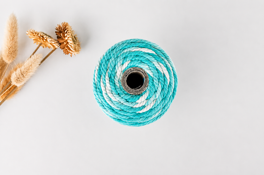 Twisted 3 mm -Teal