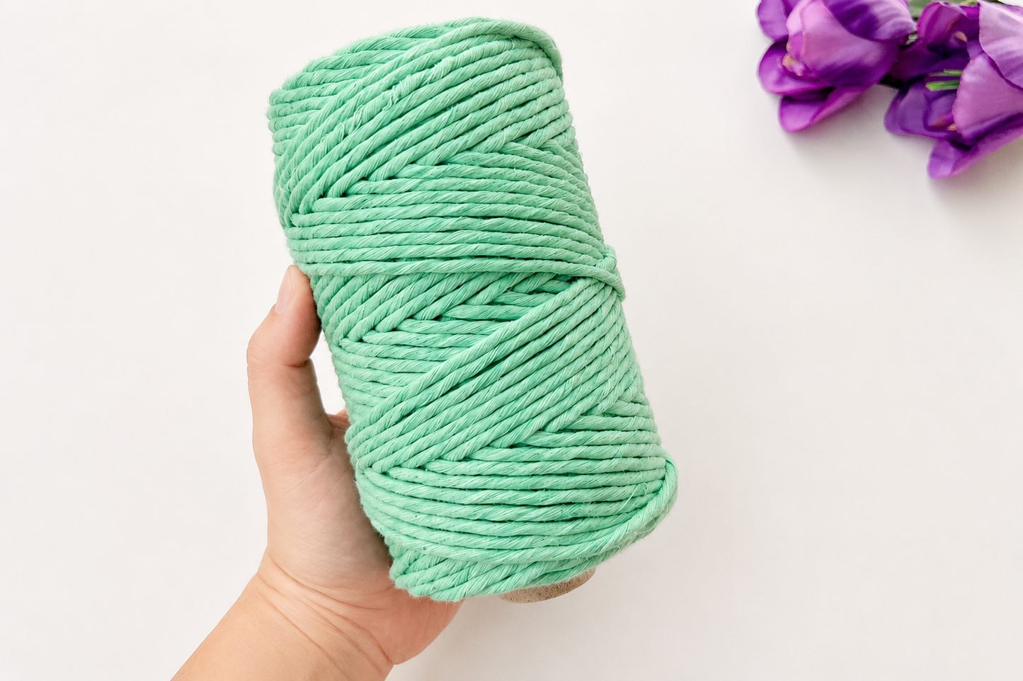 4 mm Single Ply Mint Green