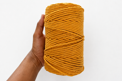 4 mm Single Ply Mustard Yellow