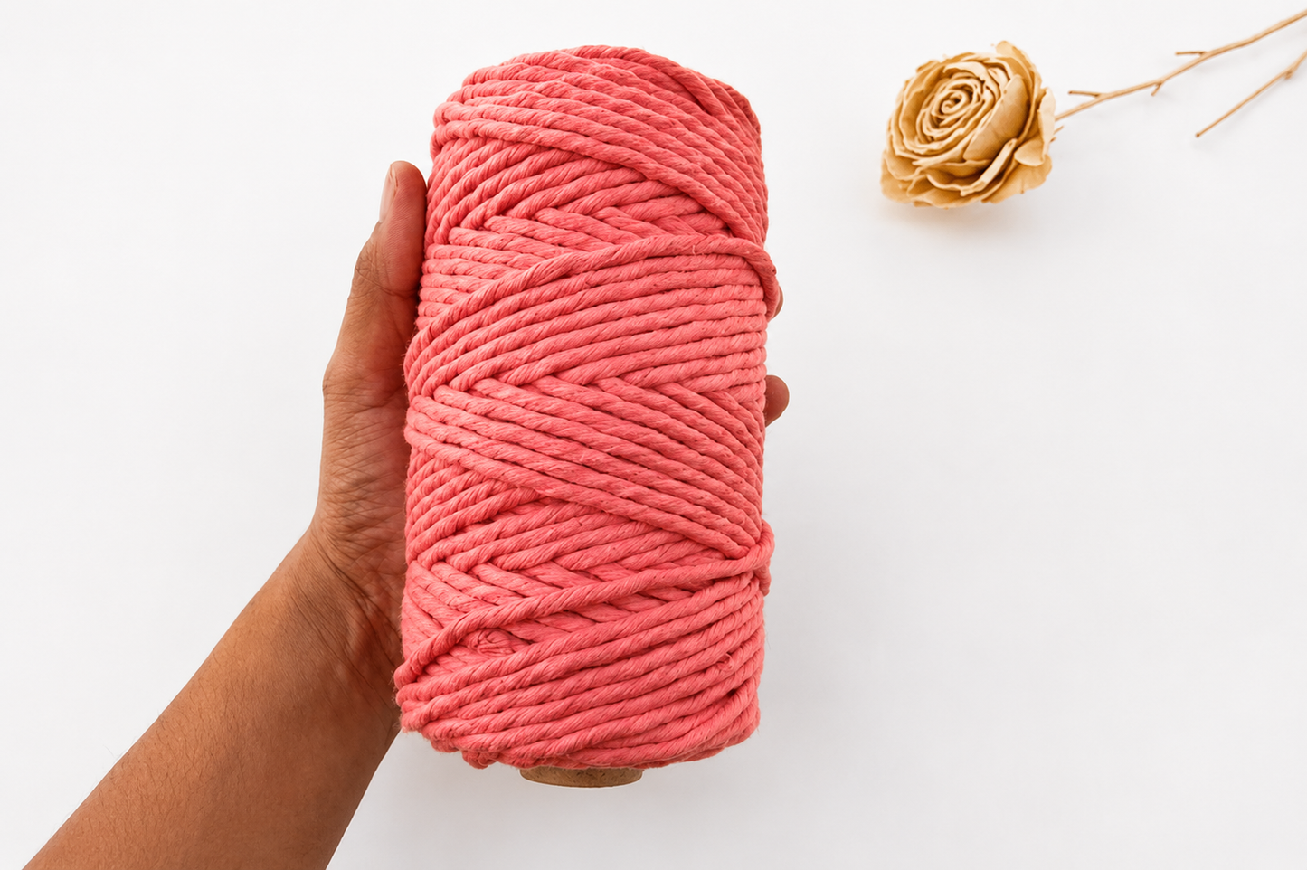 4 mm Single Ply Pink Peach