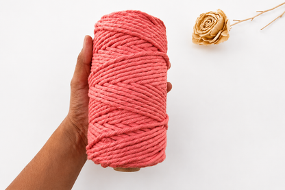 4 mm Single Ply Pink Peach