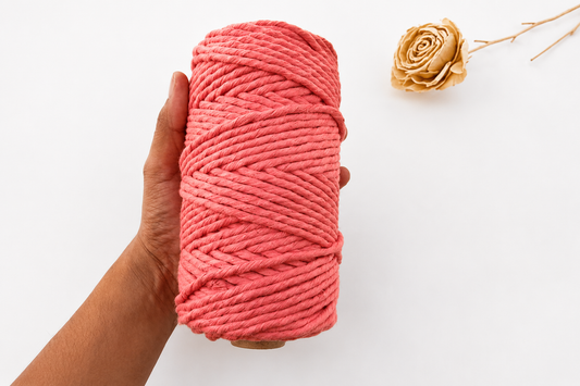 4 mm Single Ply Pink Peach