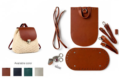 DIY PU Leather Backpack Kit