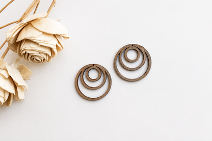 Earring MDF Cutout – Circles