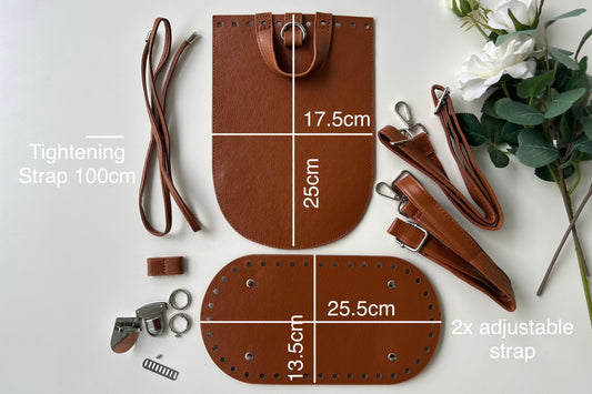 DIY PU Leather Backpack Kit