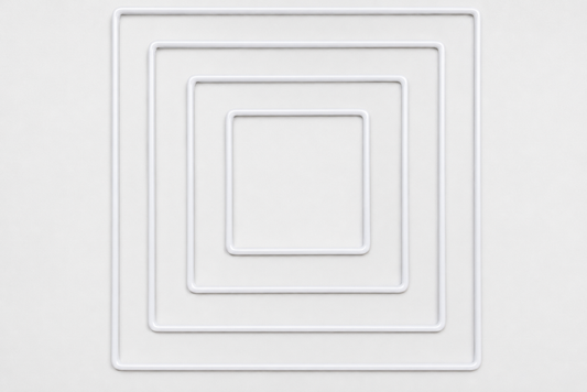 Metal Rings - Squre