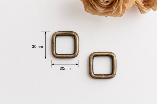 Antique Square Rings