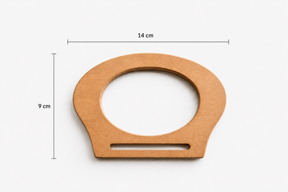 Wooden Handle - Beige (Style#3)