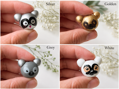 Cartoon Wooden Beads- 1 Bead