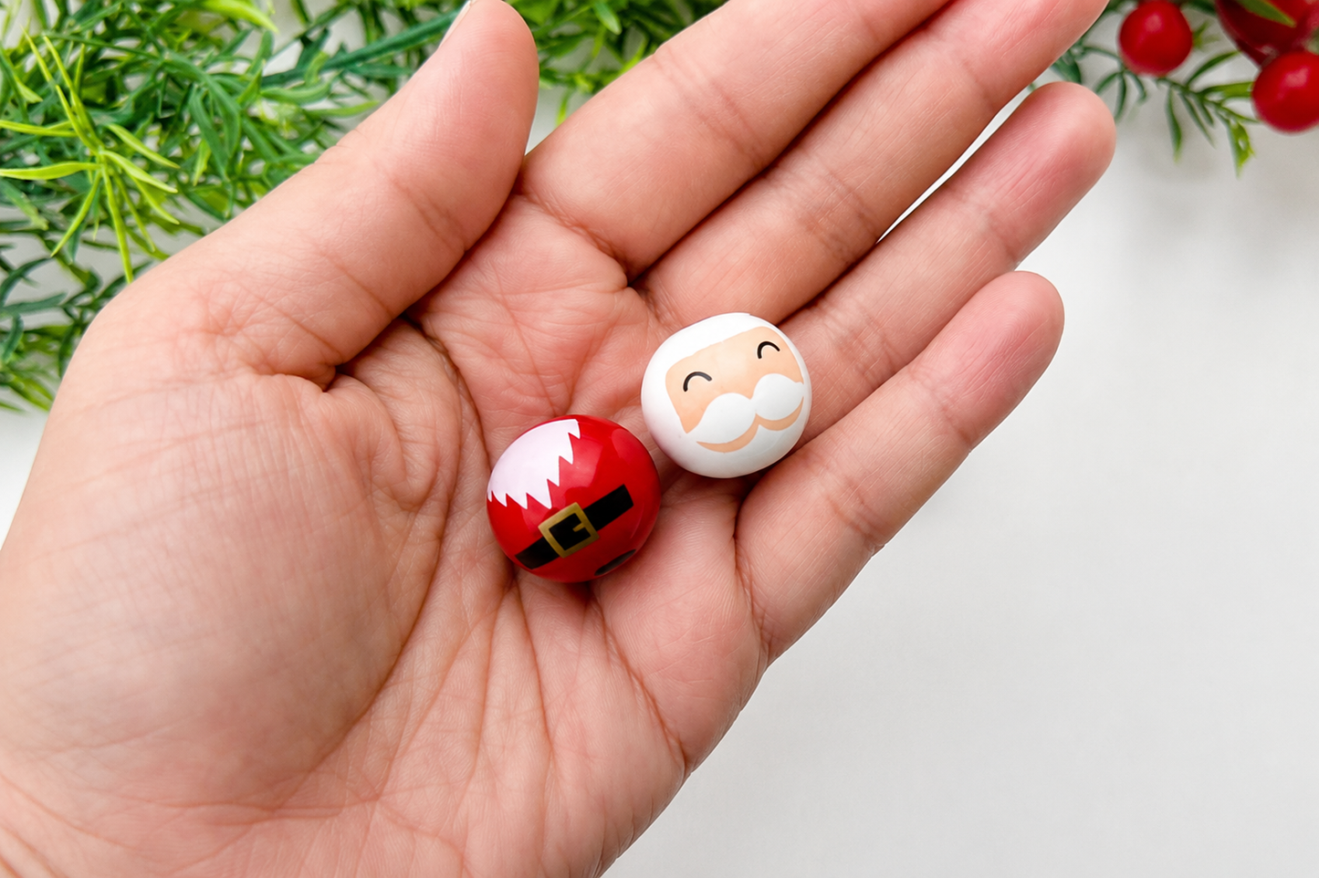 Christmas Santa Claus Beads
