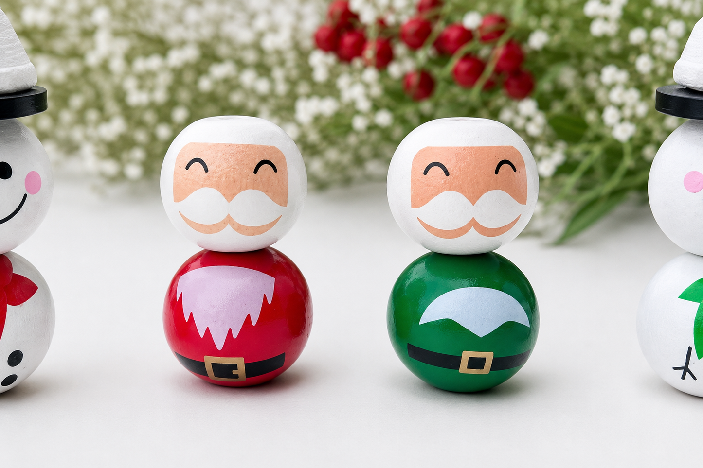 Christmas Santa Claus Beads