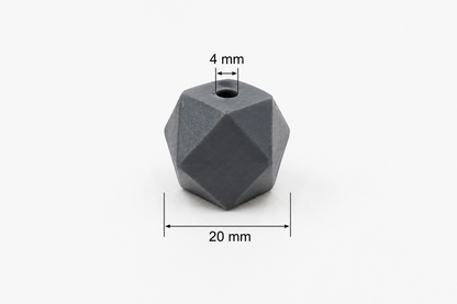 Colorful Hexagonal Bead