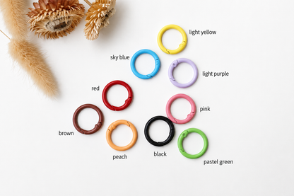 Colorful Spring O Rings 25mm