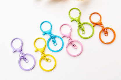 Colorful Keyring With Hook