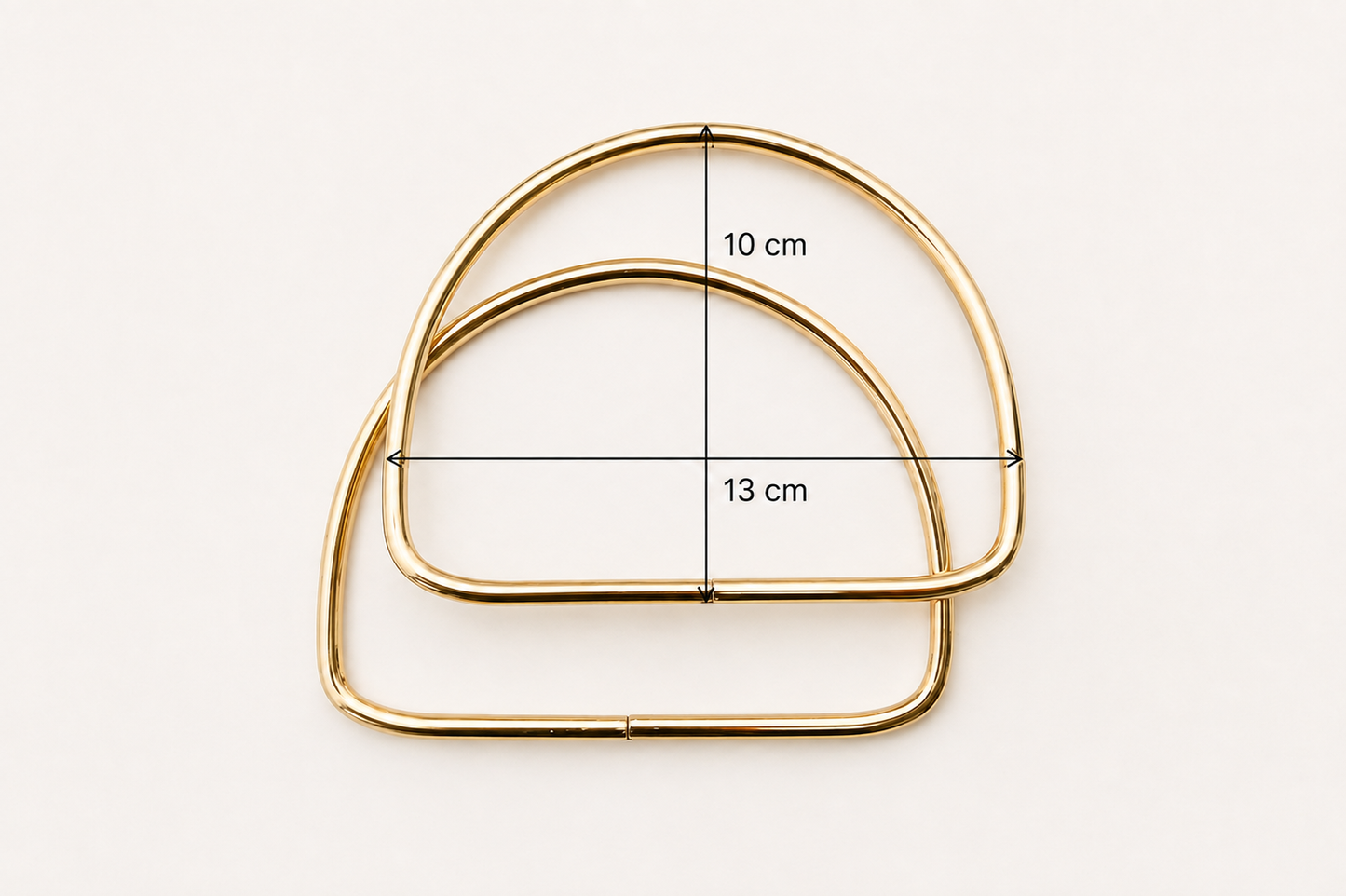 D Shape Metal Handle