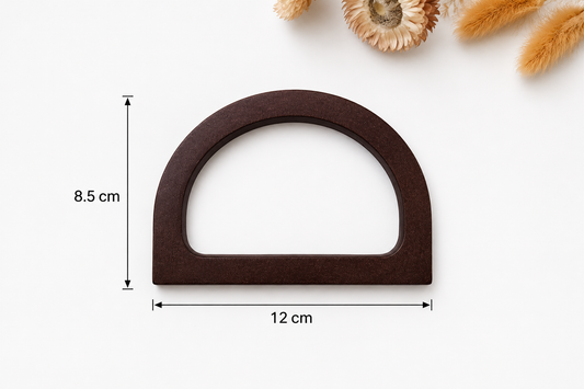 Wooden Handle - Dark Brown (Style#4)