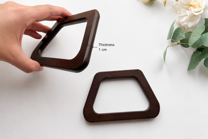 Wooden Handle - Dark Brown (Style#1)