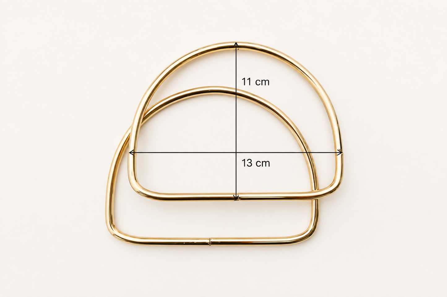 D Shape Metal Handle