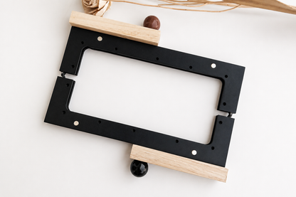Wood Purse Frame - Dual Tone
