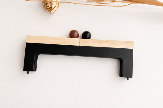 Wood Purse Frame - Dual Tone