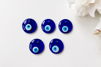 Evil Eye Round Bead