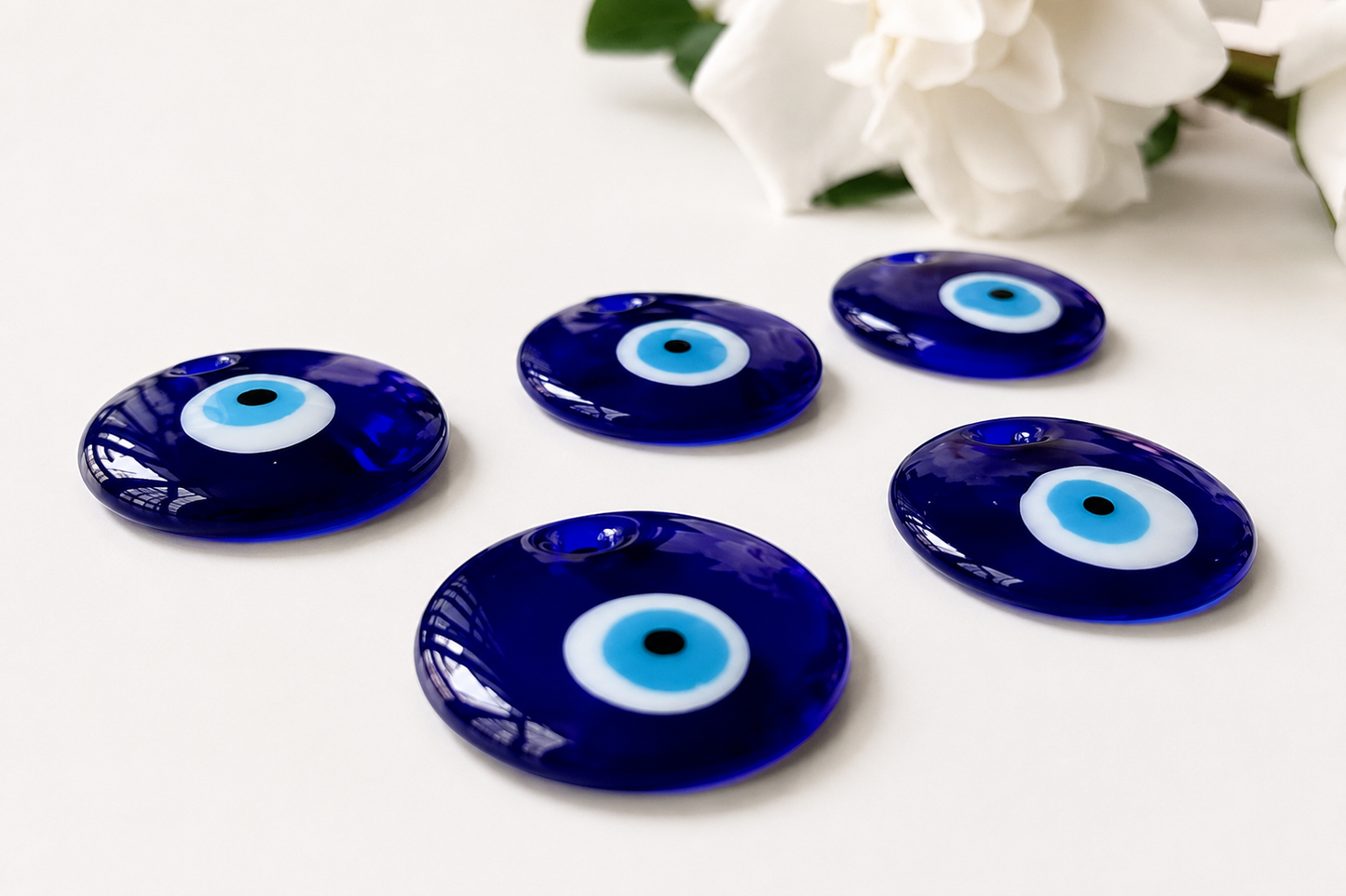Evil Eye Round Bead