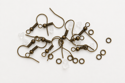 Fish Hooks - Antique / Black