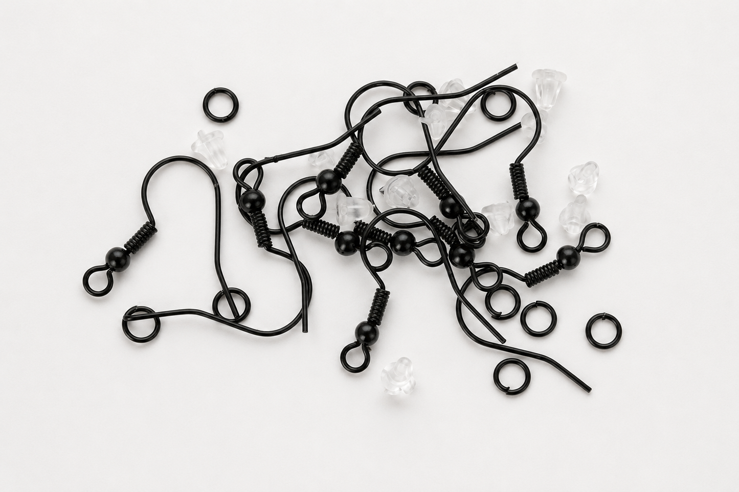 Fish Hooks - Antique / Black