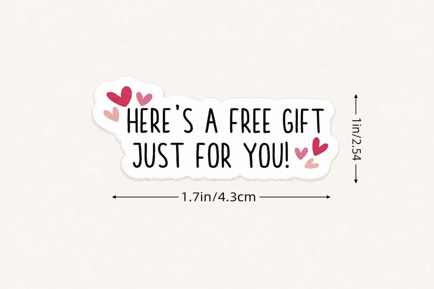 Free Gift Stickers