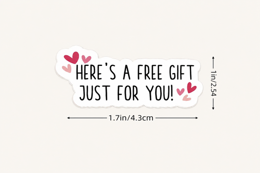 Free Gift Stickers
