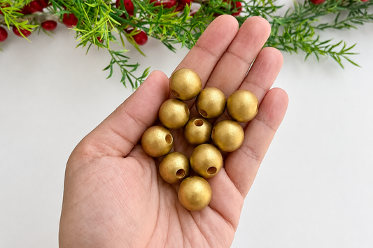 Round Bead - Golden