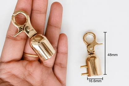 Tassel & Belt Cap with Hook - Golden