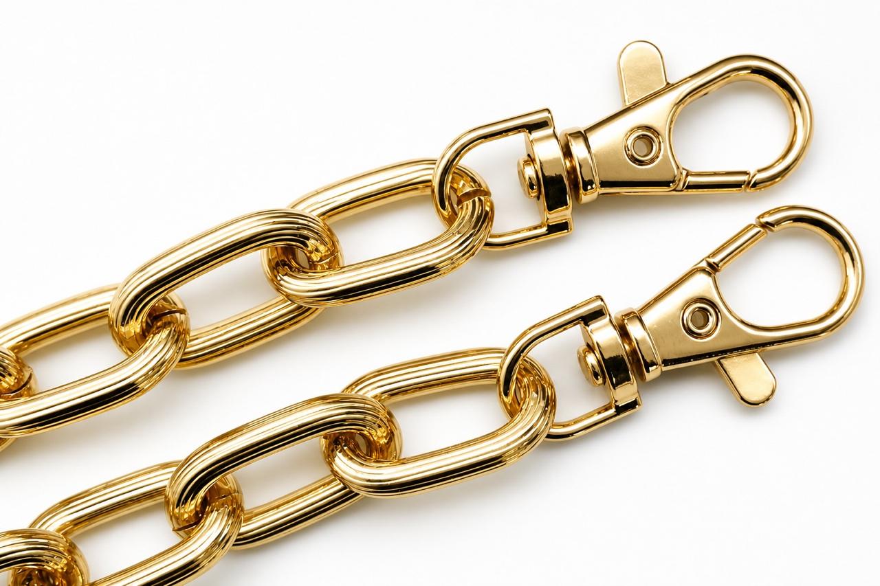 Golden Metal Bag Chain